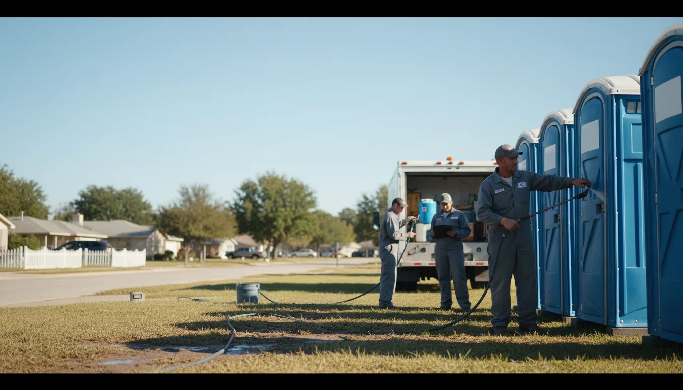 Long-Term Portable Toilet Rental in Willow City, ND near me